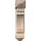 Ekena Millwork Olympic Arts and Crafts Smooth Bracket w/ Offset Brace, Douglas Fir, 7 1/2"W x 24"D x 32"H BKT0806X24X32OLY03SDF - alternate 2